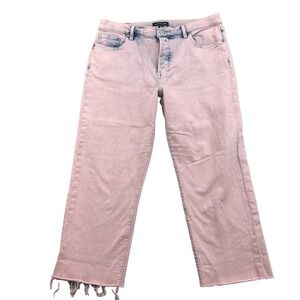 Lucky Brand Jeans 36* Pink Acid‎ Dye Baggy Skate Streetwear Grunge Y2K Coquette